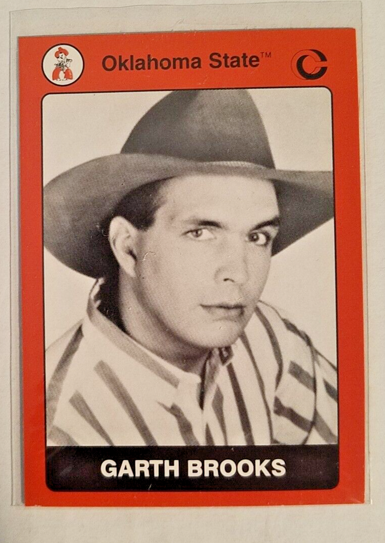 Garth Brooks RC 1991 Collegiate Collection #87 Oklahoma State