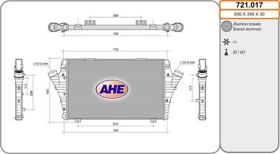 Echangeur air (Intercooler) OPEL ASTRA G COUPE Diesel occasion