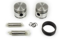 KOLBEN, komplettes Set, VERBESSERT! für K750 M72 CJ (Gespann SV Seitenventiler) 