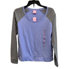 (NWD) Jenni By Jennifer Moore Purple/Gray Long Sleeve Pajama/Lounge Top Size XS — photo 1