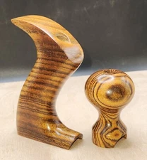 Custom Made Bocote Tote & Knob For Lie Nielsen No 10 1/4 Hand Plane