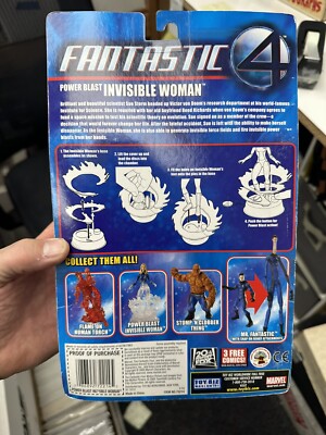 Nip Marvel Fantastic Four Movie Power Blast Phasing Invisible