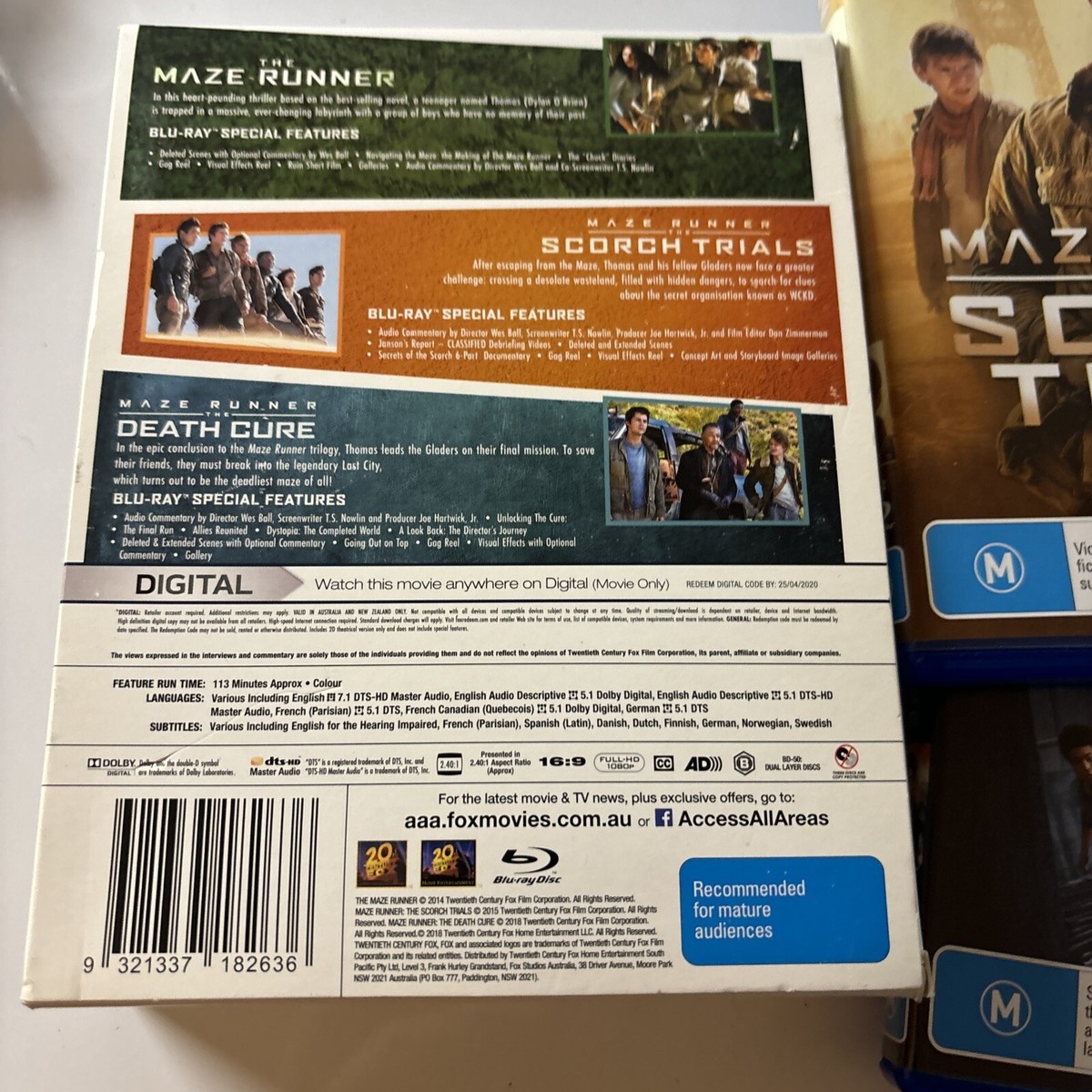 メイズ・ランナー：最期の迷宮 　2018　 UHD ＋ブルーレイ 91FXK0yipXL.jpg