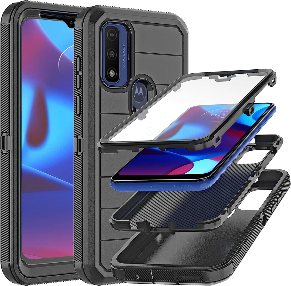 Motorola Moto G Pure G Play 2023 G Power 2022 Phone Case Cover Screen Protector - Image 3 of 4