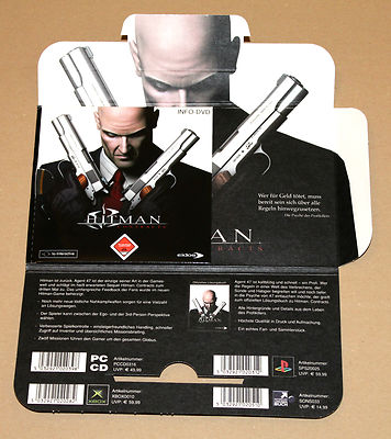Hitman Contracts promo German Press Kit  Envelope 2004 Extremely Rare