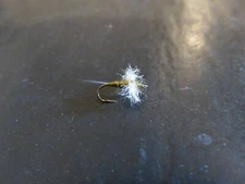 12 Olive Spinner #16 Fishing Flies Brookside Blue Wing Olive Spinner