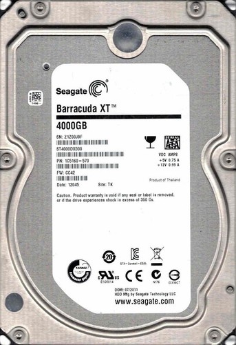 Hard Disk Interno Seagate 4TB Desktop - ST4000DX002, Usato In Buone Condizioni