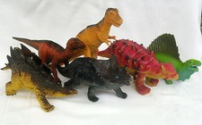 DINOSAURS, T-Rex, Stegosaurus,Dimetrodon,Velociraptor,Ankylosaurus,Styracosaurus