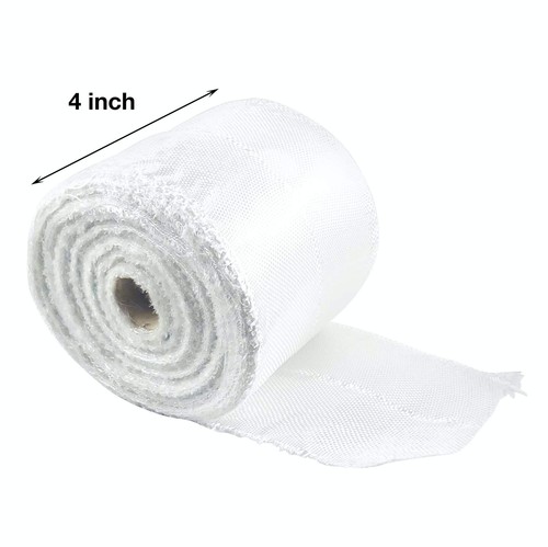 SIMPLYHARDWARE Fiberglass Cloth Tape | 6 oz | 4" Wide by 50 Yards - Picture 2 of 7