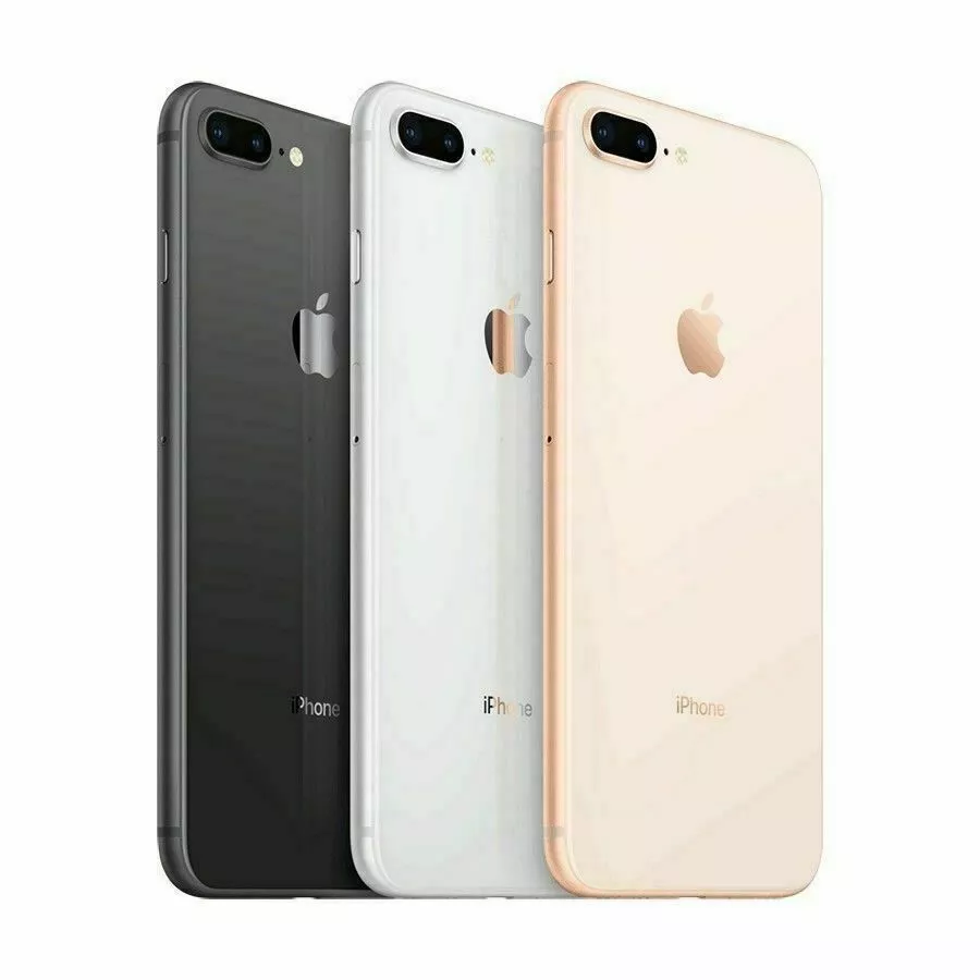 Apple iPhone 8 Plus 64GB 128GB 256GB Fully Unlocked SmartPhone No Fingerprint