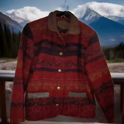 マサヒコ Woolrich レッド・ブジャケット Woolrich(ウールリッチ) / 50s/プルーオーバージャケット/ハーフジップ