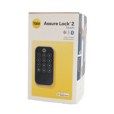 Yale Assure Lock 2 Touch Biometric Fingerprint Keyless Entry Satin Nickel