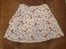 Abercrombie Kids - Two Tiered Floral Skirt w/ Shorts - Girls Size 9/10 - NEW