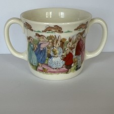 Royal Doulton Bunnykins Two Handled Bone China Mug 1988 England