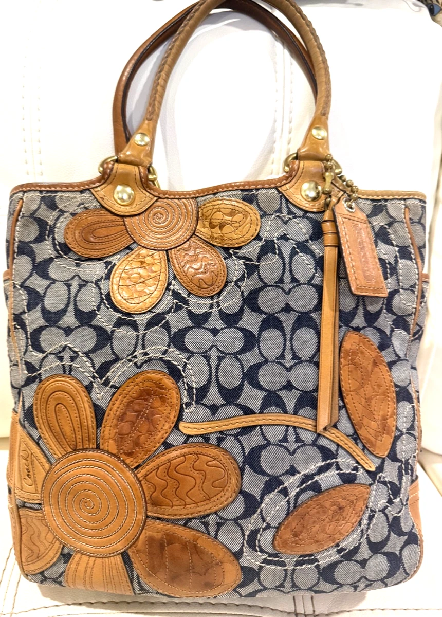 Coach Bleecker Floral Leather Exterior Bags & Handbags for Women