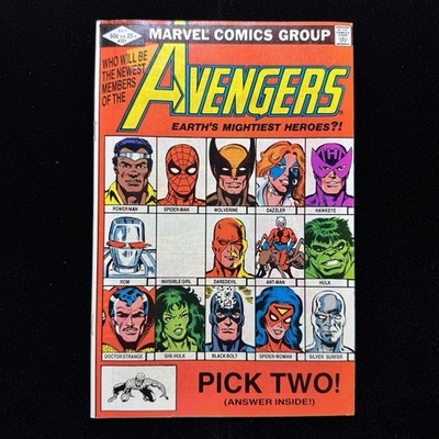 Avengers 221 - She-Hulk Joins The Avengers - Bronze Age Marvel Comics 1982