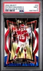 2024 PANINI SELECT BLACK & BLUE SHOCK #33 PATRICK MAHOMES II PSA 9