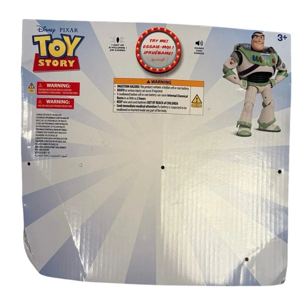 Disfraz iluminado Toy Story Buzz Lightyear talla 13/14 de Disney Store. LEER Foto 3 de 3