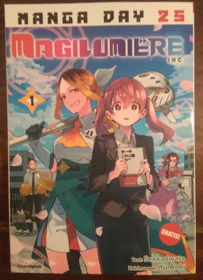 Manga Day 25 - Magilumiere inc.   Sekka Iwata + Yu Aoki     Crunchyroll-Manga