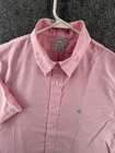 Brooks Brothers All Cotton OCBD Button-Down Large Non-Iron Short Sleeve Milano