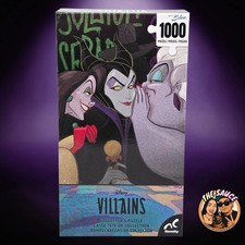 Disney Villains Puzzle 1000pc Novelty Maleficent Ursula Evil Goth Aesthetic