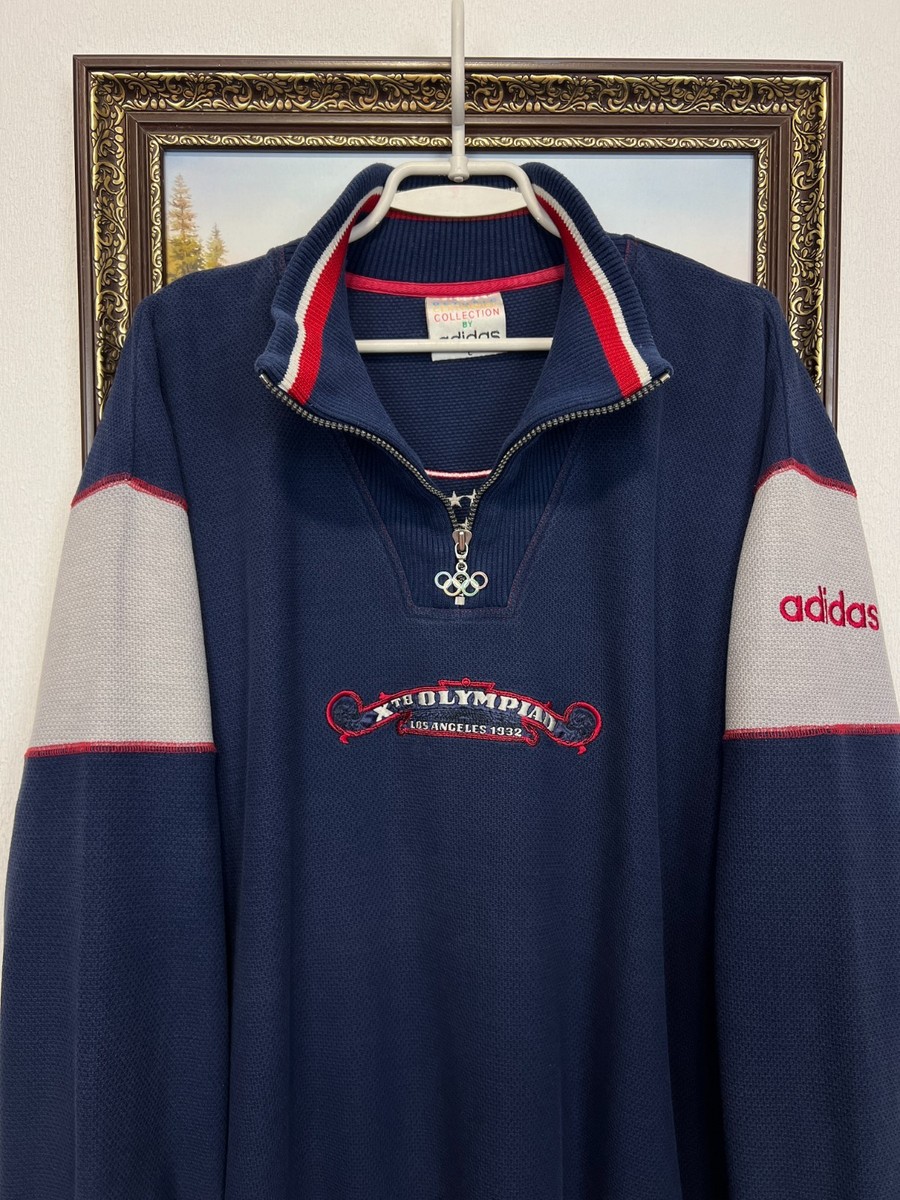 [フェード] USA製 90s FREAK SHOW シャツジャケット スケート Vintage 90's Adidas Olympia 1932 Los Angeles Olympics Sweatshirt