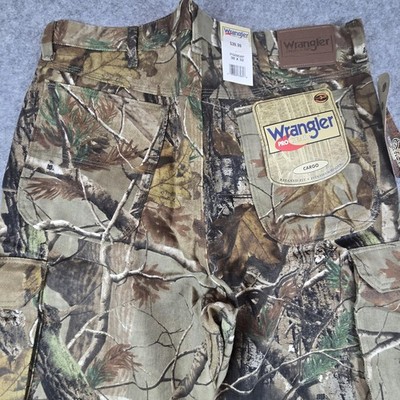 Pantalon Wrangler Pro Gear homme 42x32 camouflage marron