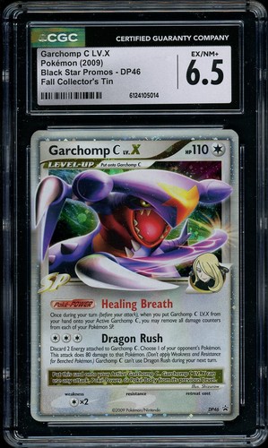 Garchomp C LV.X graded CGC 6.5 for sale on eBay