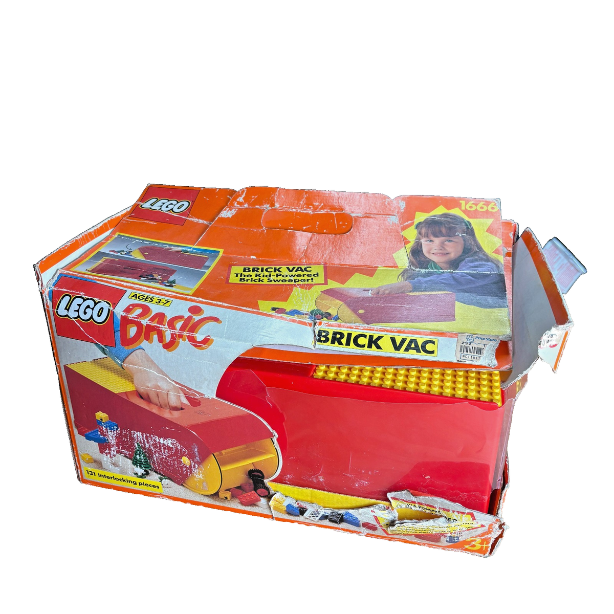 LEGO Basic • Brick Vac (1666) • Vintage 1991 • Includes Original