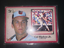 1983 DONRUSS ACTION ALL-STARS OVERSIZED BASEBALL CARD CAL RIPKEN JR. #53 ORIOLES