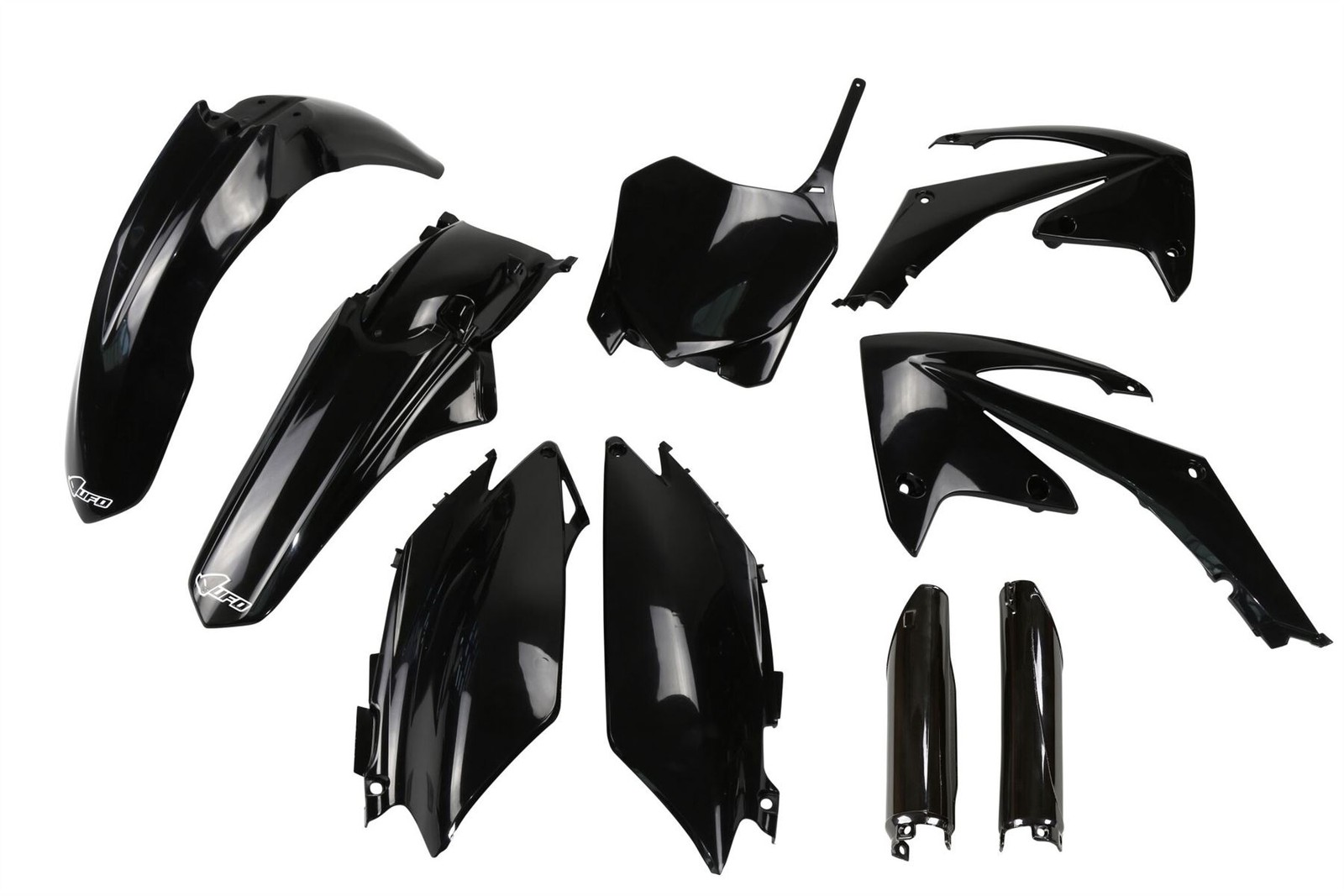 UFO Complete Body Kit For Honda CRF250R/CRF450R 11-13 Black Hokit114e-001