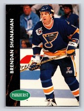 1991-92 Parkhurst - Brendan Shanahan #153 St. Louis Blues Hockey Card