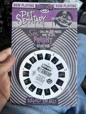 Pet Sematary Viewmaster Fright Rags Fright Scope New 3 Real Pack