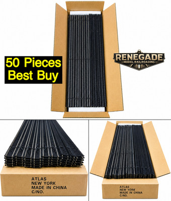 Atlas N Scale Code 80 Super Flex Track 29.5'' 50 Pcs 2500 2026