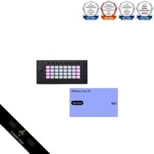 Ableton Move - Live 12 Standard Bundle: Groovebox MIDI Controller and DAW
