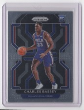 2021-22 Panini Prizm Base Charles Bassey Rookie Philadelphia 76ers #304