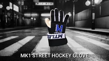 NEW Mylec Hockey Player Gloves - YOUTH (XS) -  MK1PGY - Street Roller Ice 592