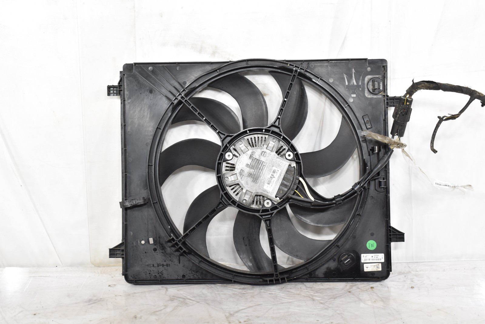 ♻️ 2014 - 2017 MASERATI GHIBLI S M157 RADIATOR FAN SHROUD COOLING 670030843 OEM