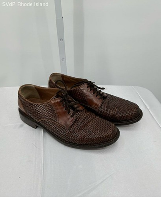 #ad Sioux Brown Oxford Dress Shoe Men 8.5 $23.95