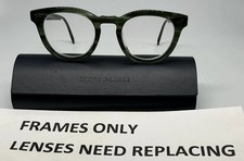 Warby Parker AINSLEY M 717 Round Eyeglasses Frames 47-21-145 Green Tort  Case