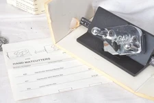 Logan 401 hand mat cutter vgc