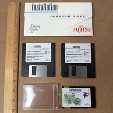 Fujitsu LAN SCSI Combo PC Card PCMCIA  Installation Program Disk