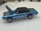 Hot Wheels Redlines *RESTORED* Custom T-Bird Spectraflame Ice Blue W/silver Int