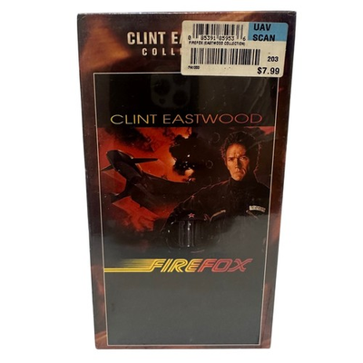 #ad Warner Bros Firefox VHS Clint Eastwood Collection N A Multicolor Sealed Action $4.74