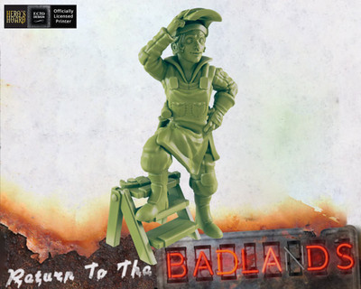 Female Mechanic - 32mm - Post-Apocalyptic - Return To The Badlands - EC3D Design