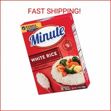 Minute White Rice, Instant White Rice for Quick Dinner Meals, 14-Ounce Box
