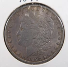 1897 Morgan Silver Dollar • 90% Silver • Circulated