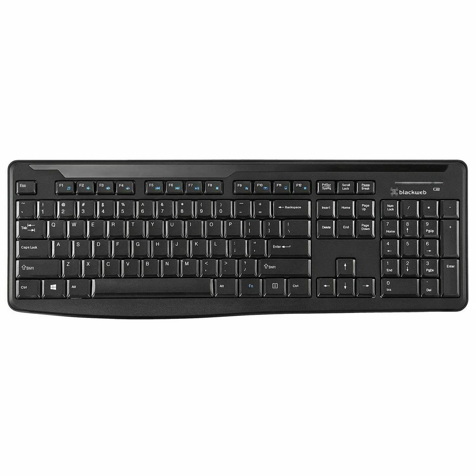 Blackweb KS2 Wireless Silent Keyboard Low-profile, Whisper-Quiet Keys 2.4Ghz - Image 2 of 2