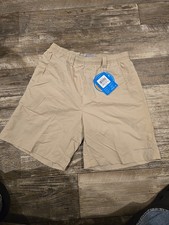 columbia PFG backcast shorts Men's Small 8" Ins Tan