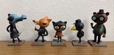 Night In The Woods Fangamer Figures (Set of 5) Mae, Bea, Gregg, Germ and Angus